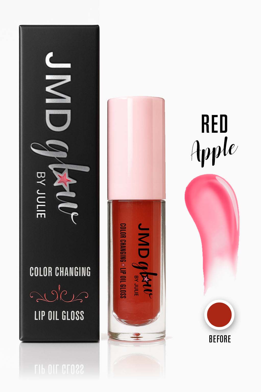Therapeutic Red Apple Lip Oil Stain (6ML)